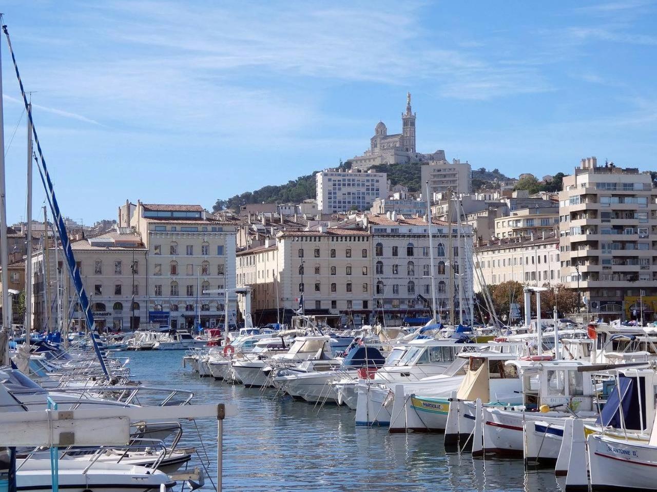 Studio Au Coeur Du Vieux Port Avec Clim Marseille Bagian luar foto